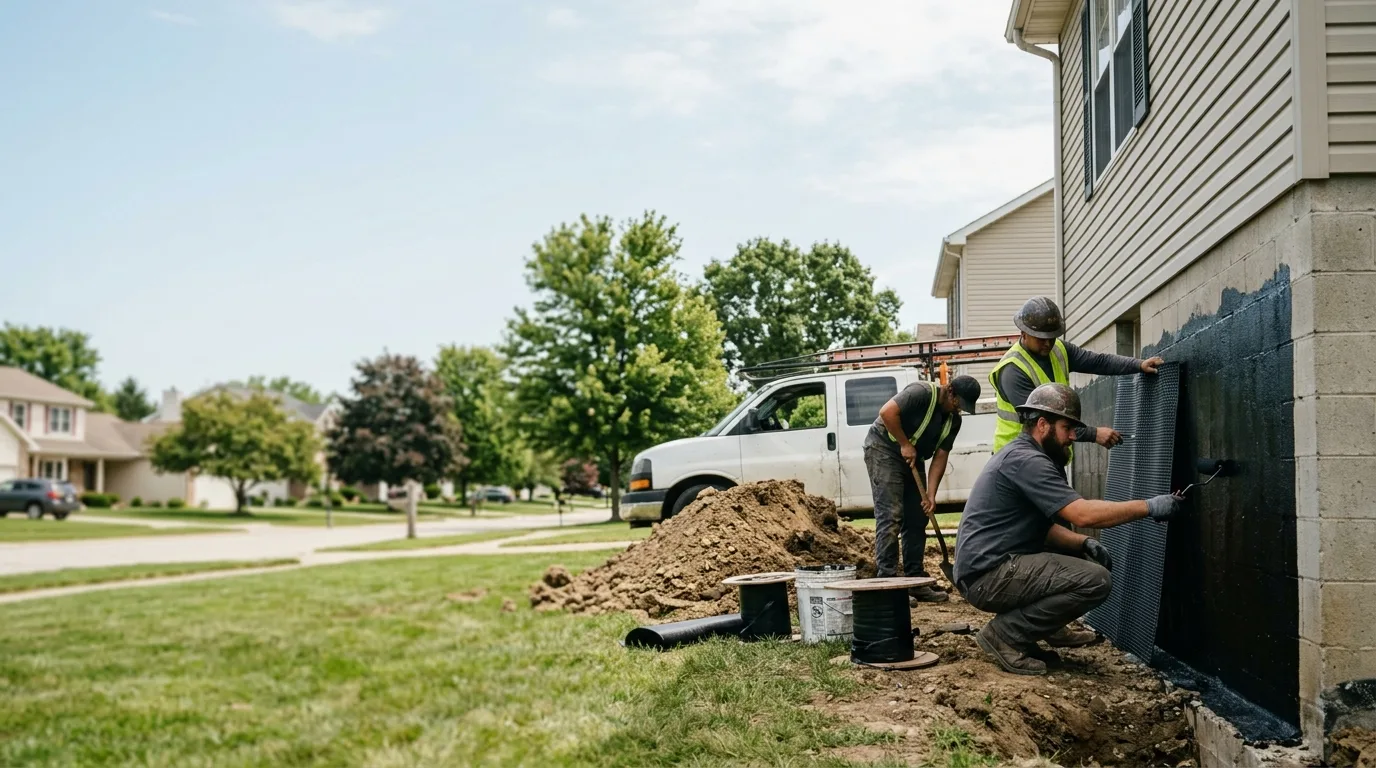 Basement Waterproofing in Fidelity, IL near me